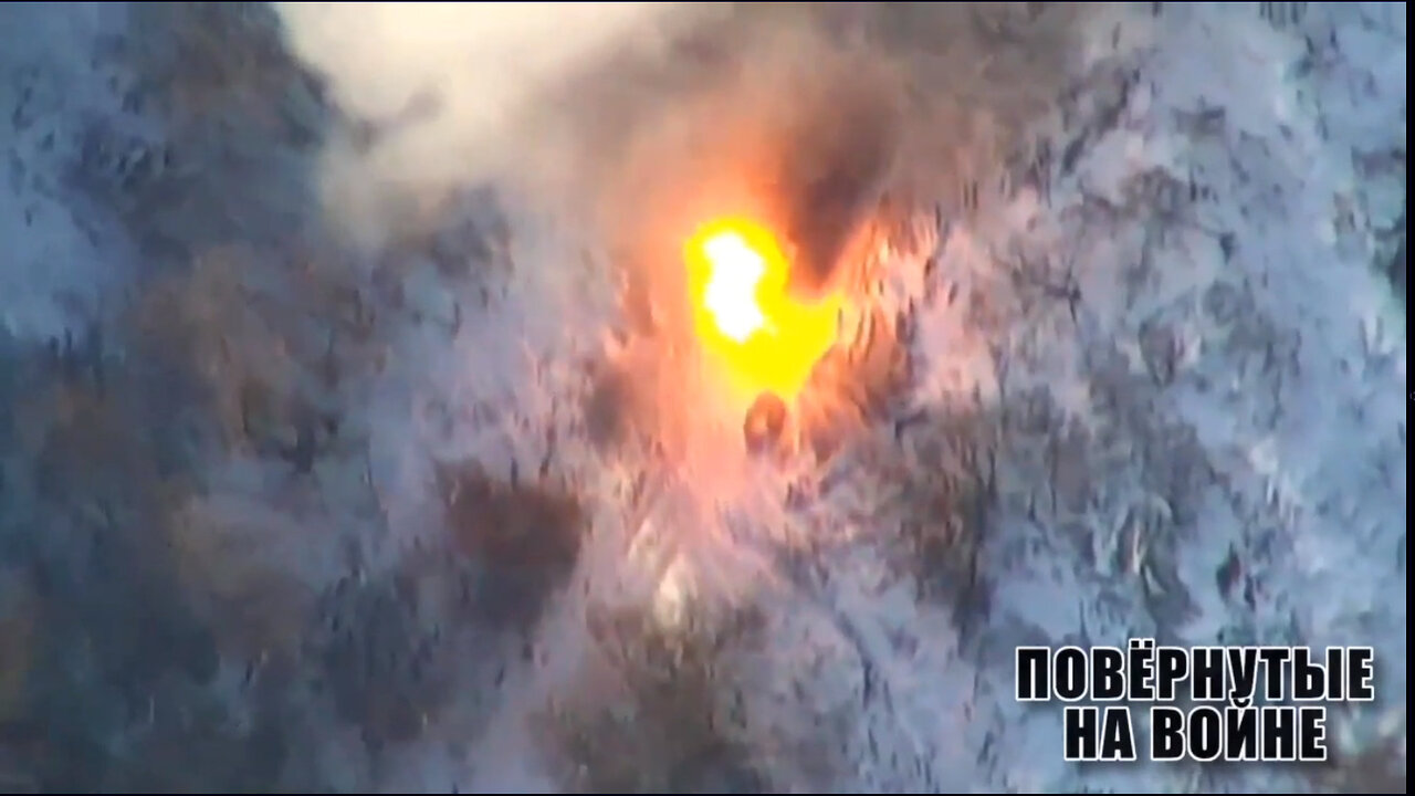 Russian soldiers destroyed Mobile mortar unit of Ukrainian army