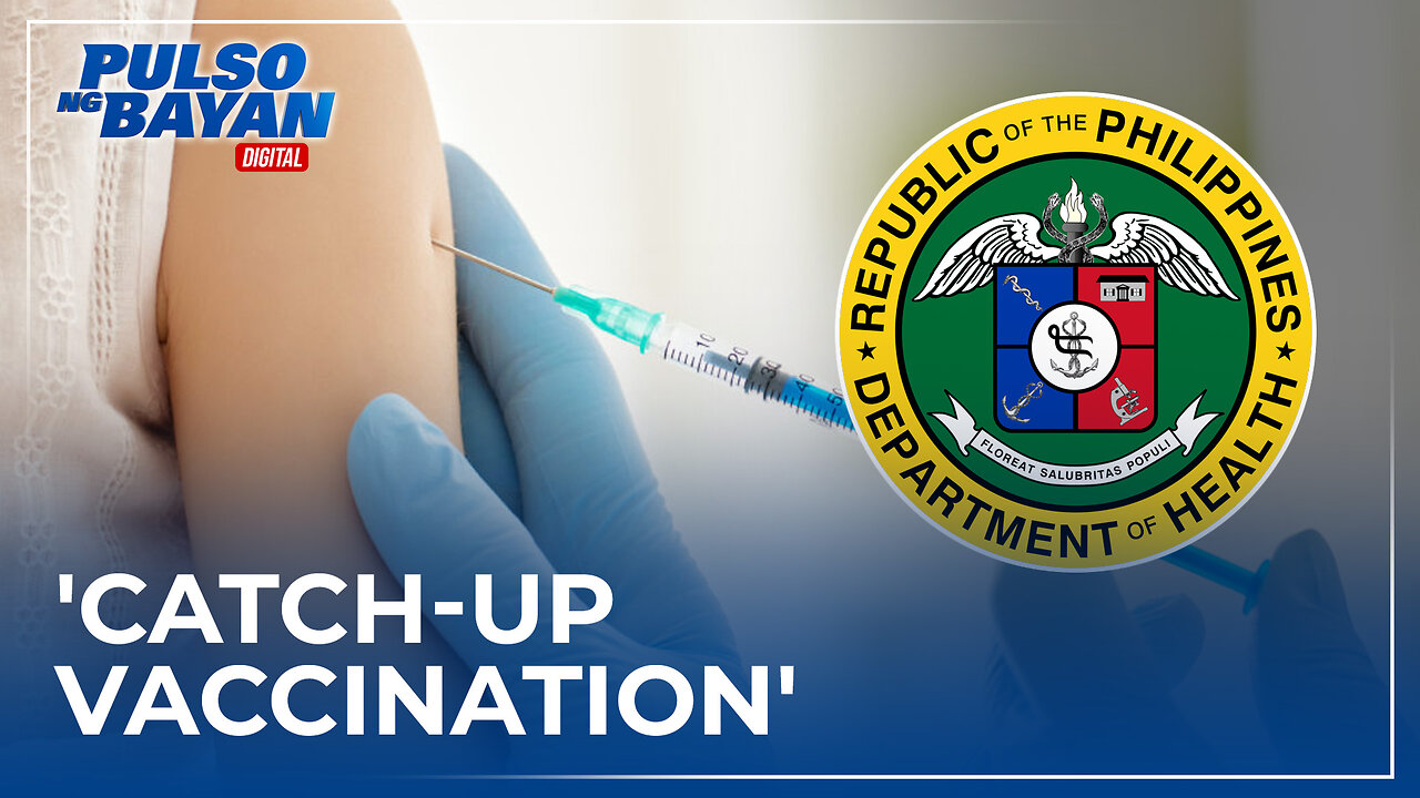 DOH, naglunsad ng programang 'catch-up vaccination' para sa mga bata