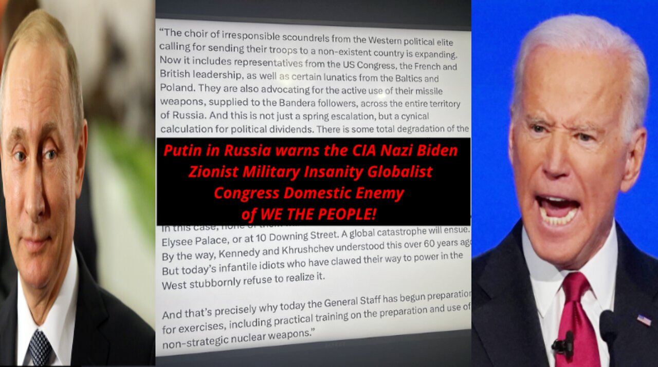 RUSSIA WILL NOT BACK DOWN. THIS IS A DEADLY SERIOUS NUCLEAR MESSAGE FROM MOSCOW!