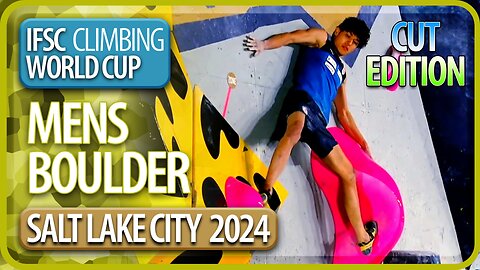 IFSC World Cup | Boulder Finals | Salt Lake City | Men's | 2024