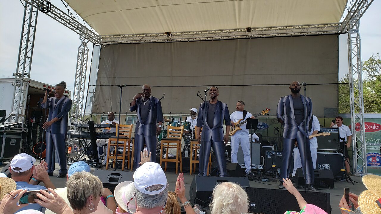 "I'll Be Around" The Spinners May 4, 2024 Ocean Drive Beach Music Festival