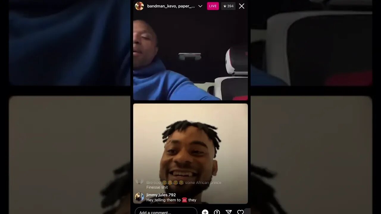 BANDMAN KEVO IG LIVE: Bandman Talks To Some South African Boys & They Show Off Baddies😱😂(28-01-23)