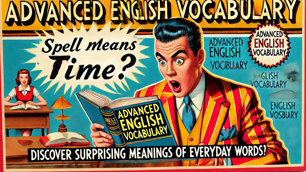 Vocabulary and Pronunciation "SPELL" Advanced English