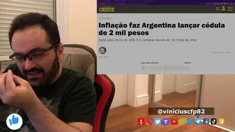 PAUTA: Argentina em destruição; Foro de Brasília vs Foro de São Paulo; Bolsonaro preocupado
