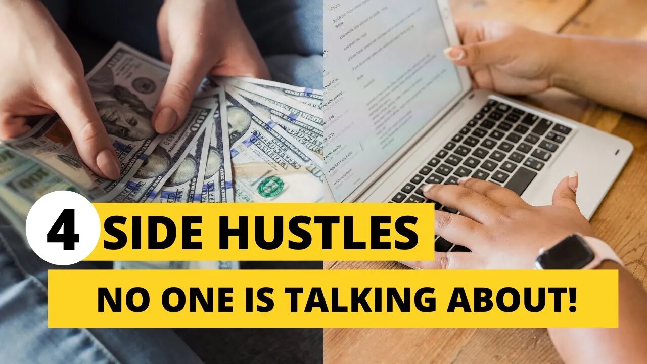 4 side hustles that no one is talking about!