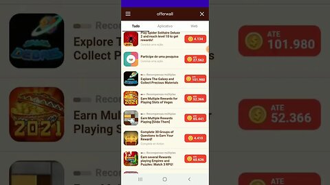 Ganhar dinheiro na Internet com o App "Earn Money"
