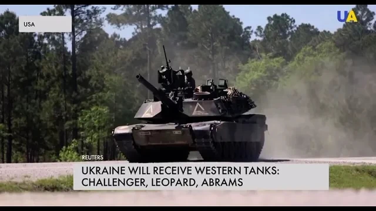 Ukraine will receive western tanks leopards, challengers, and Abrams