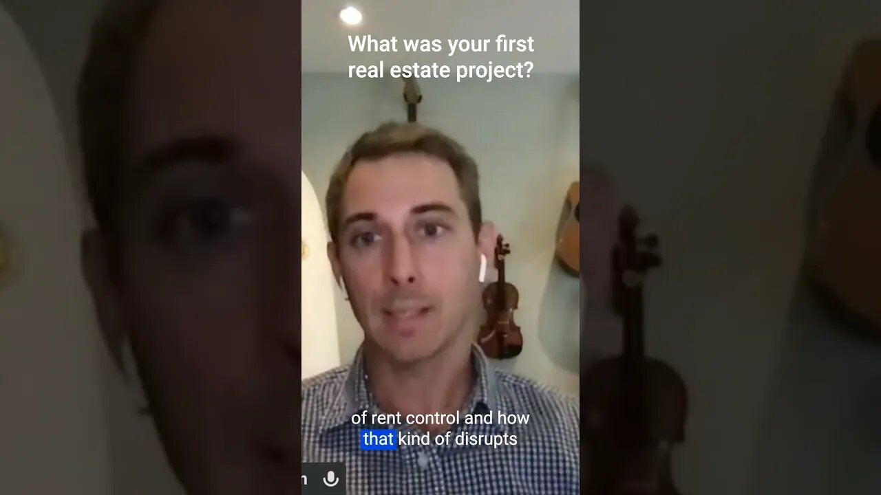 Matt Ryan Shares His First Real Estate Project #shorts