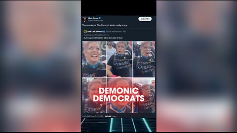 Democrats Are Possessed by Demons - Alex Jones on X