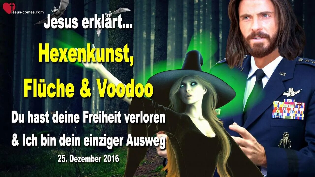 Hexenkunst, Flüche und Voodoo❤️ Jesus sagt... Du hast deine Freiheit verloren und Ich bin dein einziger Ausweg