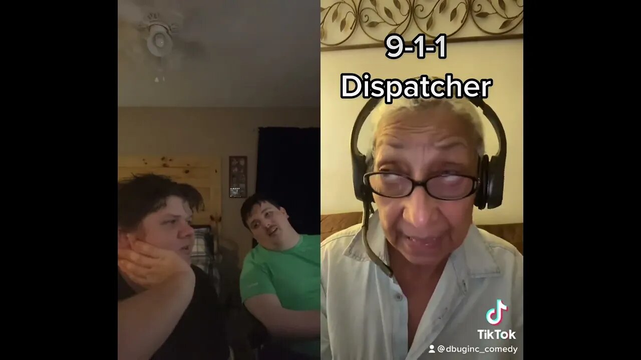 ￼ What 911 dispatchers really want to do when someone calls #Reaction #ForYouPage #comedy #funny