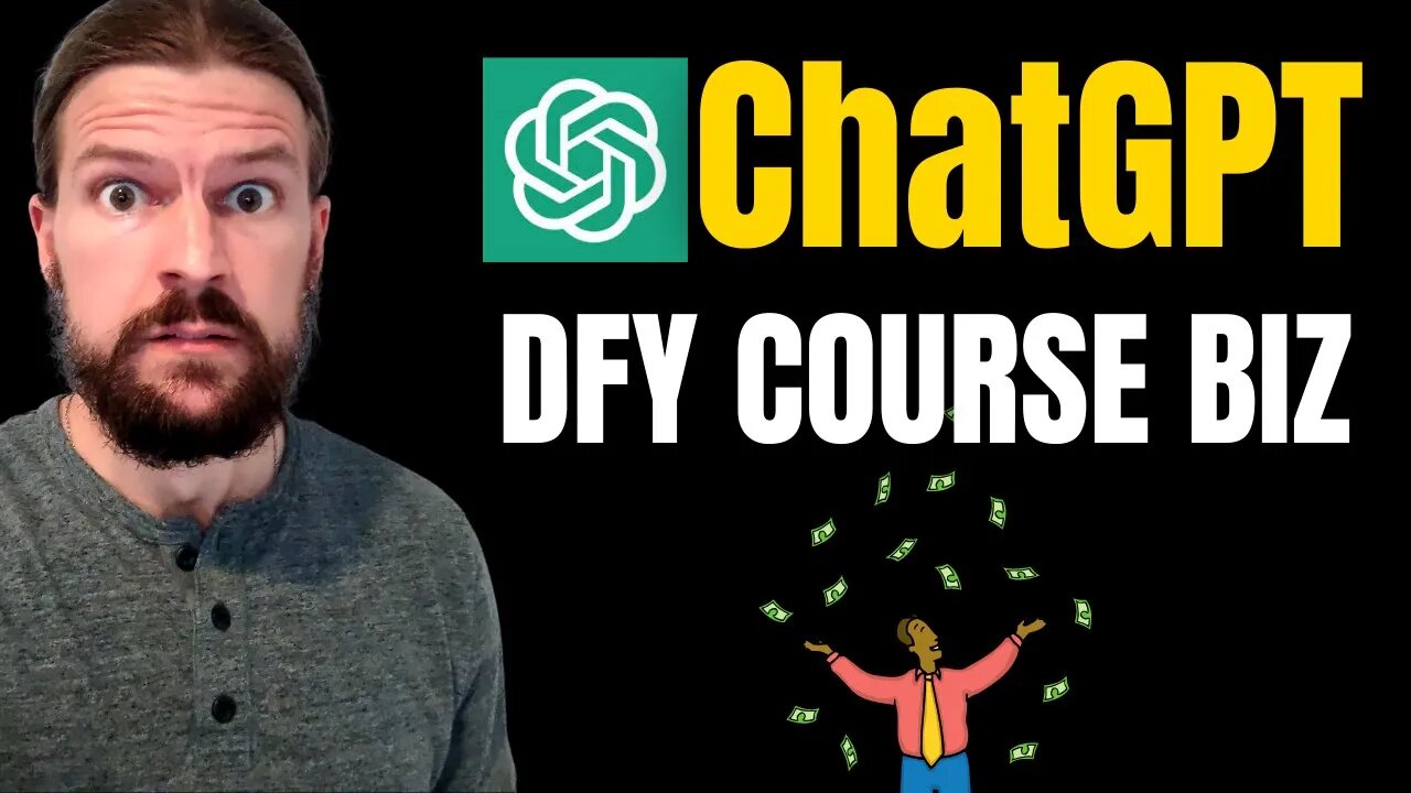 How To Get ChatGPT To Create A Course/Coaching Business FOR YOU