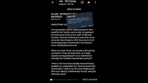 Documentary: AI and Petrified Lies