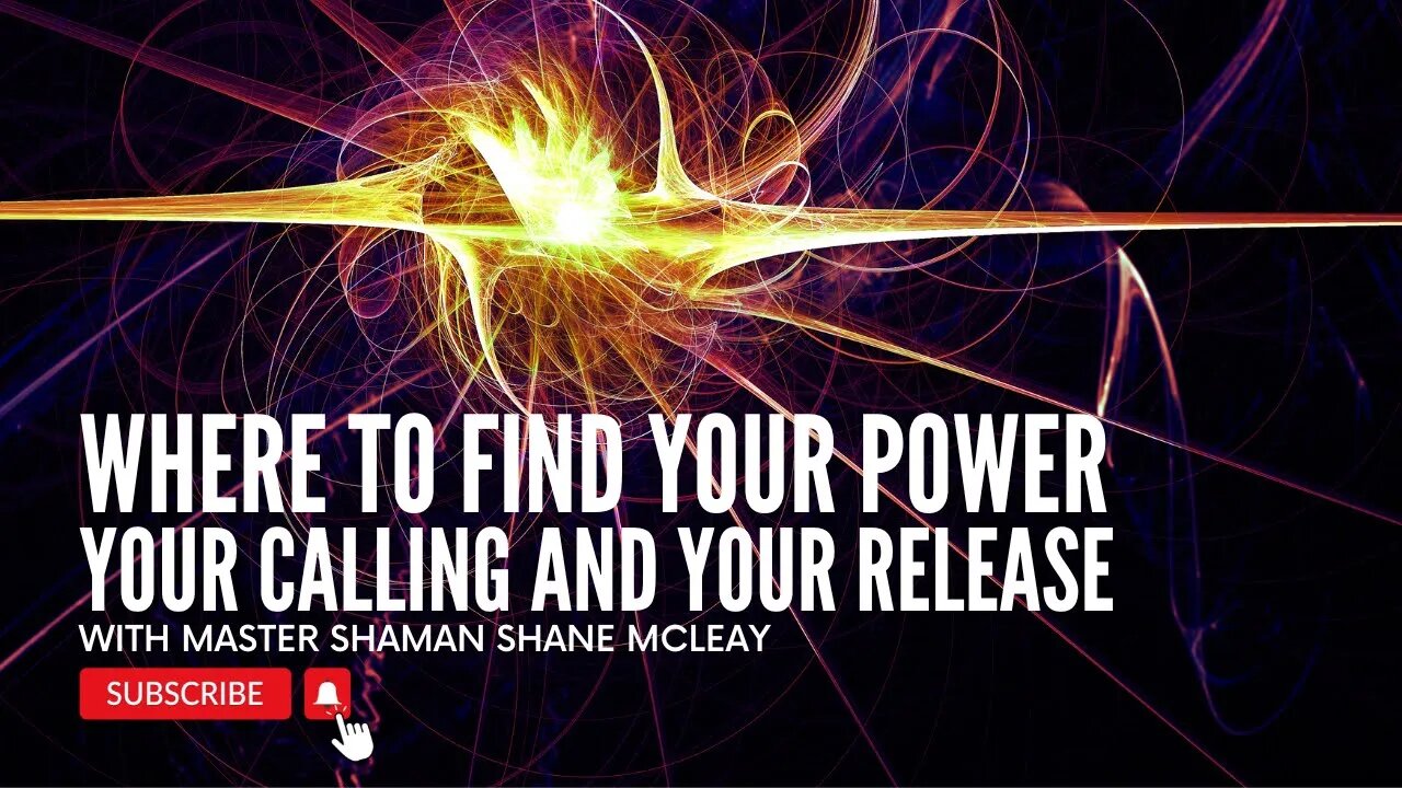 Where To Find Your Power, Your Calling And Your Release With Master Shaman Shane McLeay