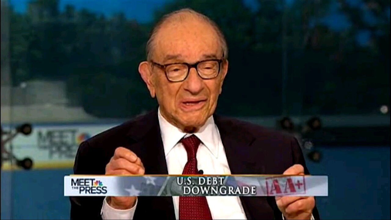 Former Federal Reserve chairman, Alan Greenspan: "The U.S. can pay any debt