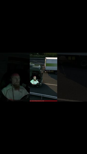 Npc also crash #eurotrucksimulator2 #est2 #game #sweden #streamer #mrandmrswolfgaming #shorts