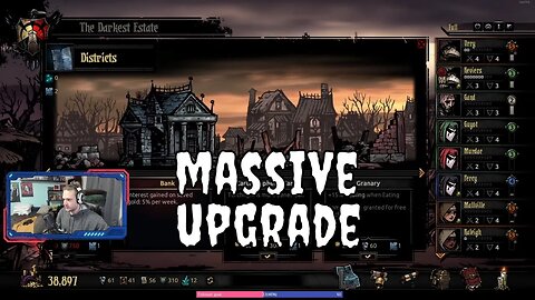 Huge Town Upgrade! Two blueprints, two new buildings in Darkest Dungeon #twitch #gamer #streamer