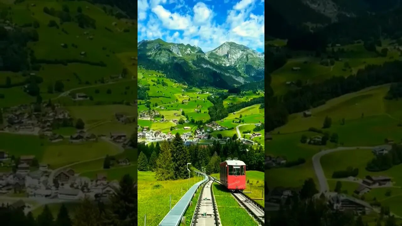 Switzerland #db #viral #youtube#ytshorts#beautiful #dbworld#mountains#snow #vally #4k#switzerland