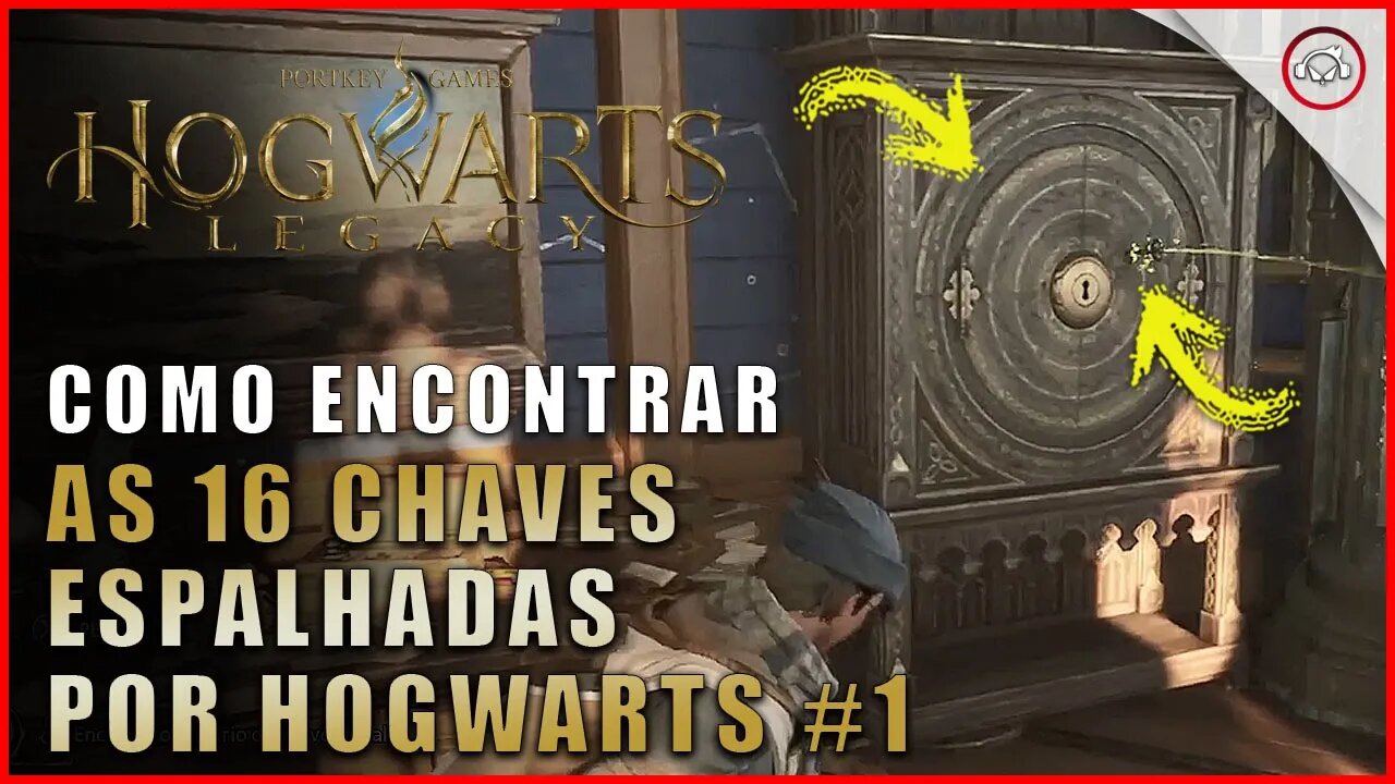 Hogwarts Legacy, Como encontrar as 16 chaves espalhadas por Hogwarts #1 | Super-Dica
