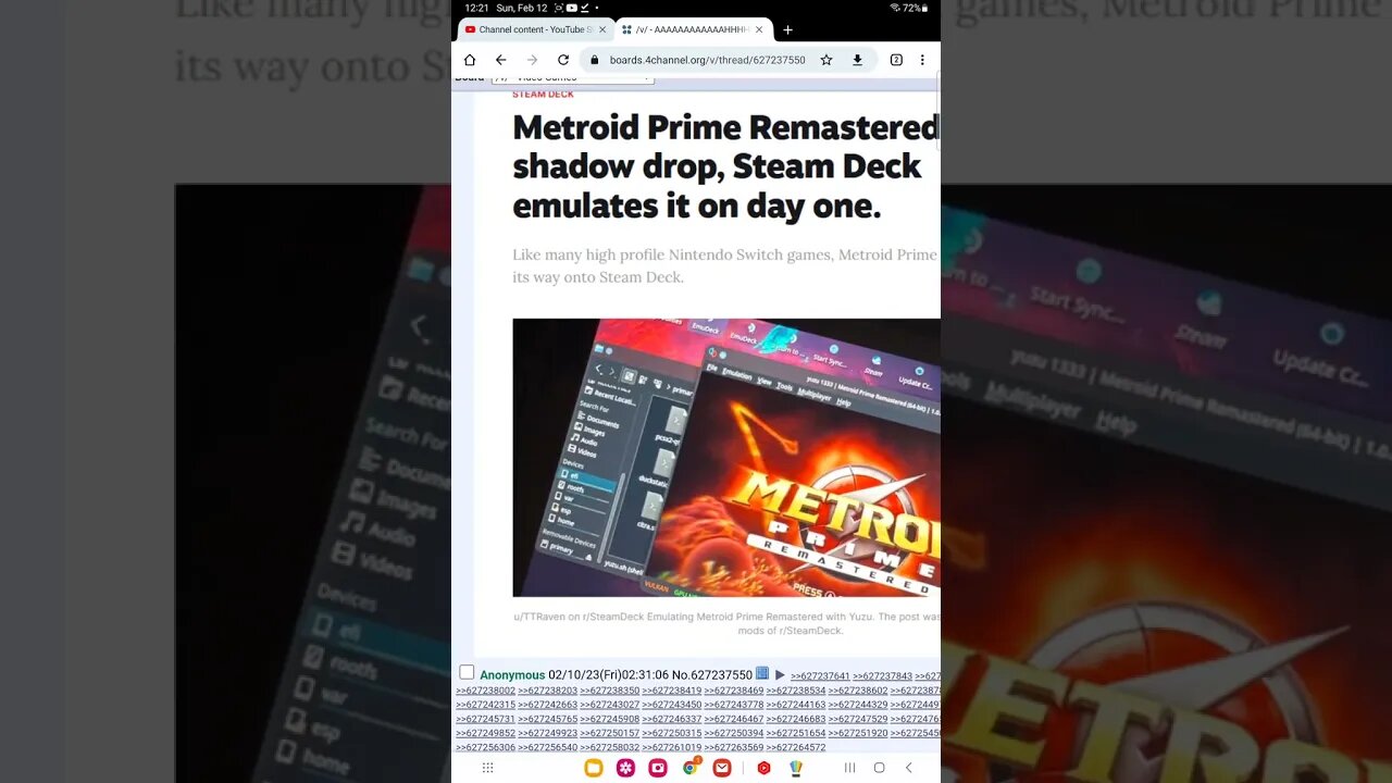 people are already pirating the newest metroid remake on steam deck