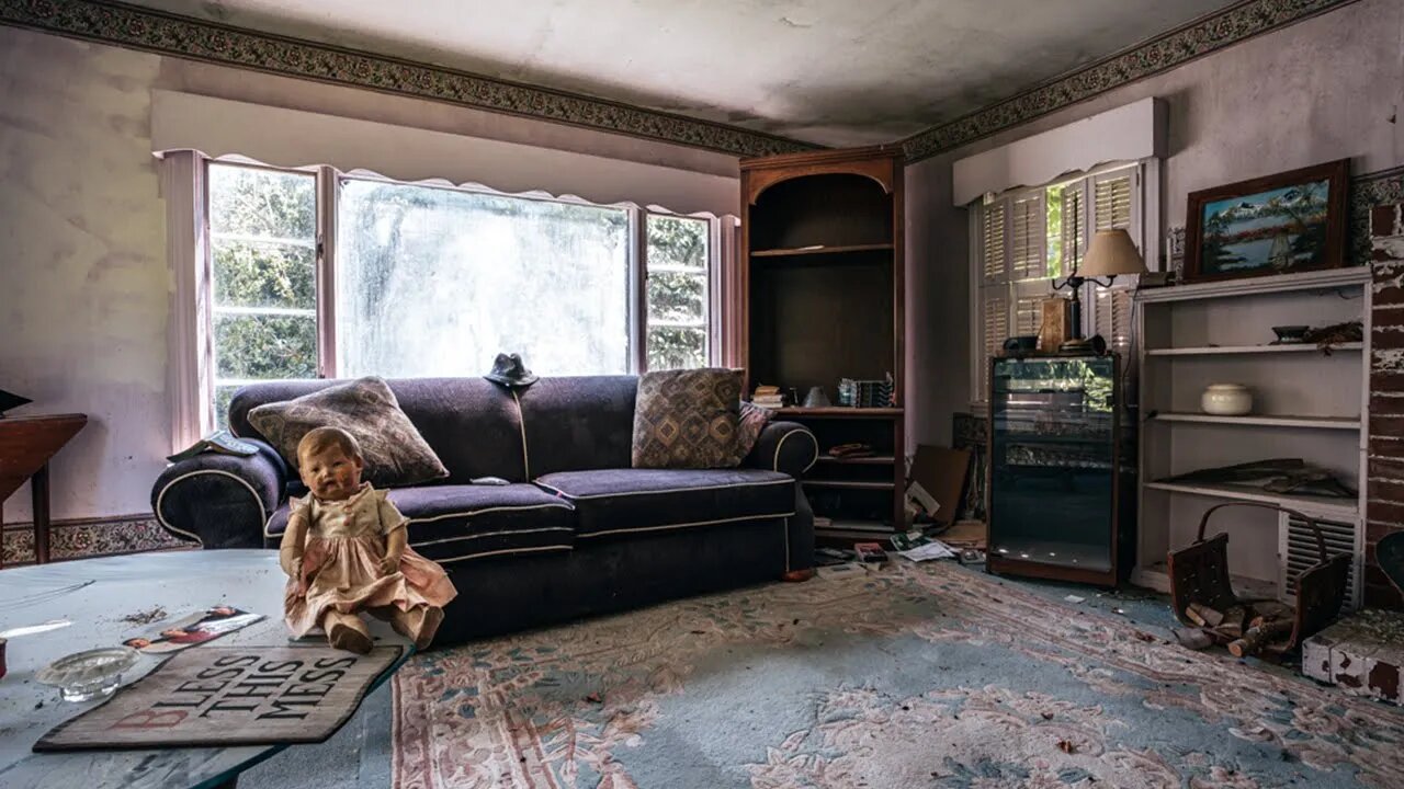 Abandoned Grandmothers House She Passed Away Inside And The Family Left Everything Behind