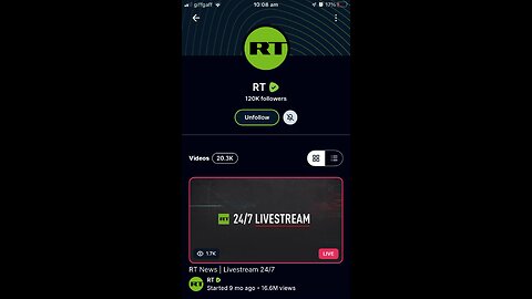 RT News topics