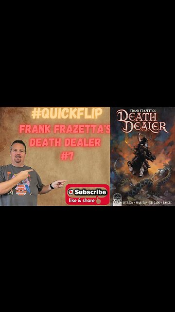 Frank Frazetta's Dawn Attack #7 Opus Comics #QuickFlip Comic Book Review Iverson,Escorza, #shorts