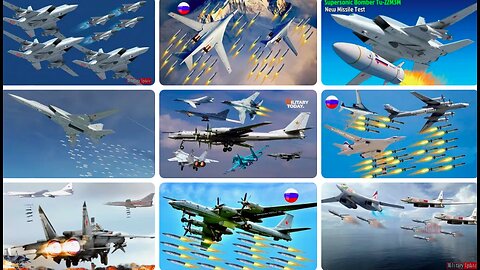 HIGH PRECISION with LONG RANGE BOMBERS Tu-160 - TU-22m3 - T-95 in COMBAT DENAZIFICATION MISSIONS