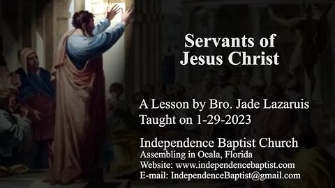 Servants of Jesus Christ