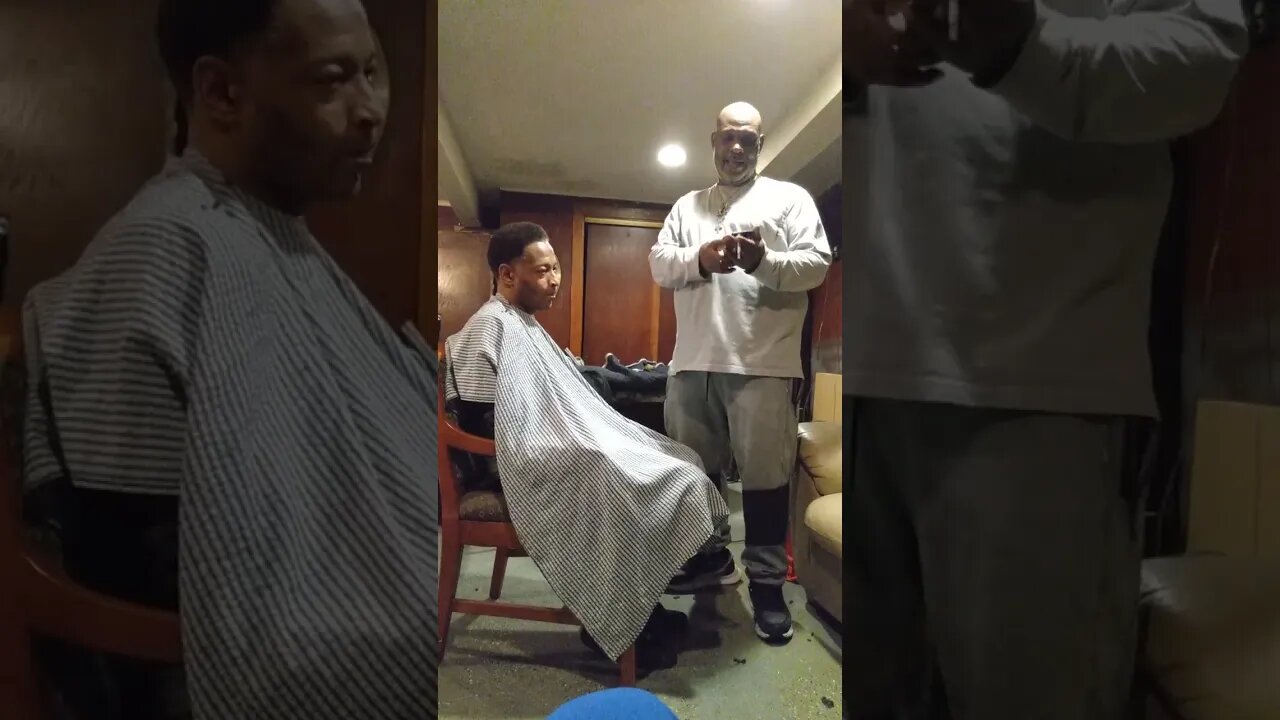 #Barbershop "If a Black man doesn't vote for Trump then he's sweet!"