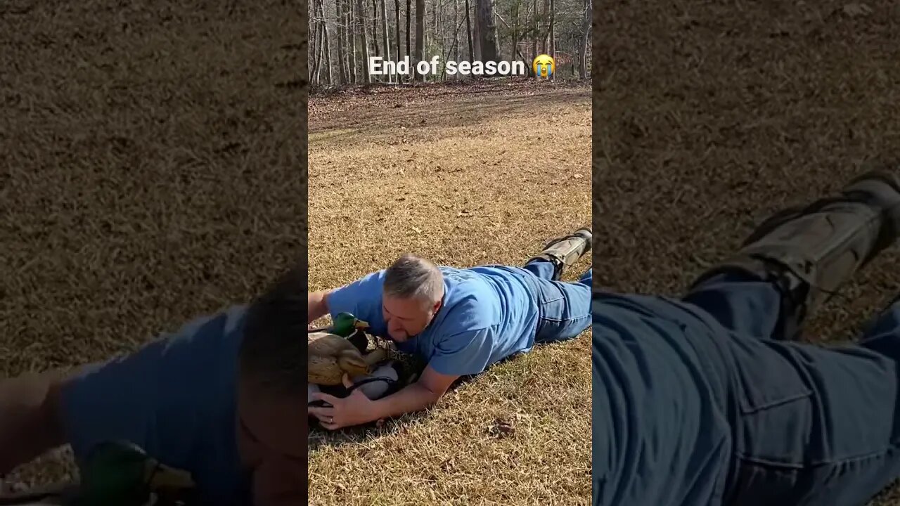 End of duck season. I’ll be missing you. Will they think of me?