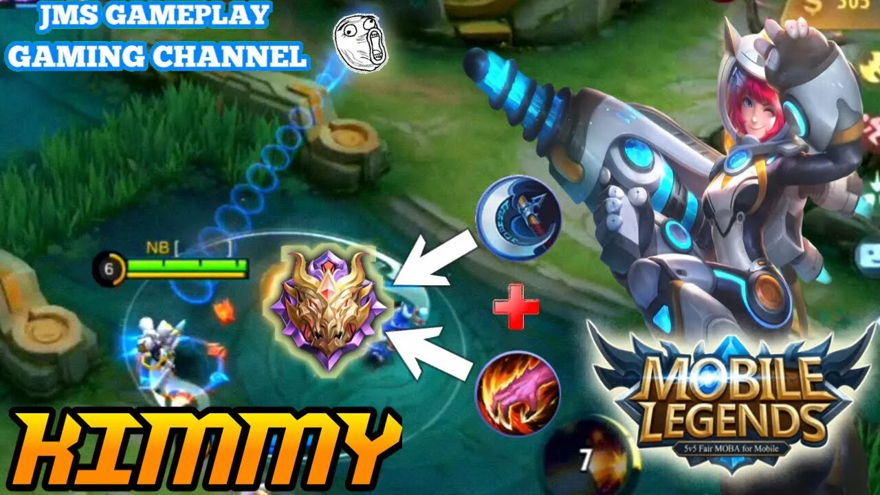 KIMMY HYPER FIX AUTO WIN | MOBILE LEGENDS | JMS GAMEPLAY