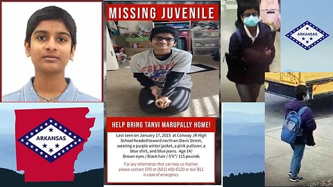 Tanvi Marupally: Missing Conway Arkansas