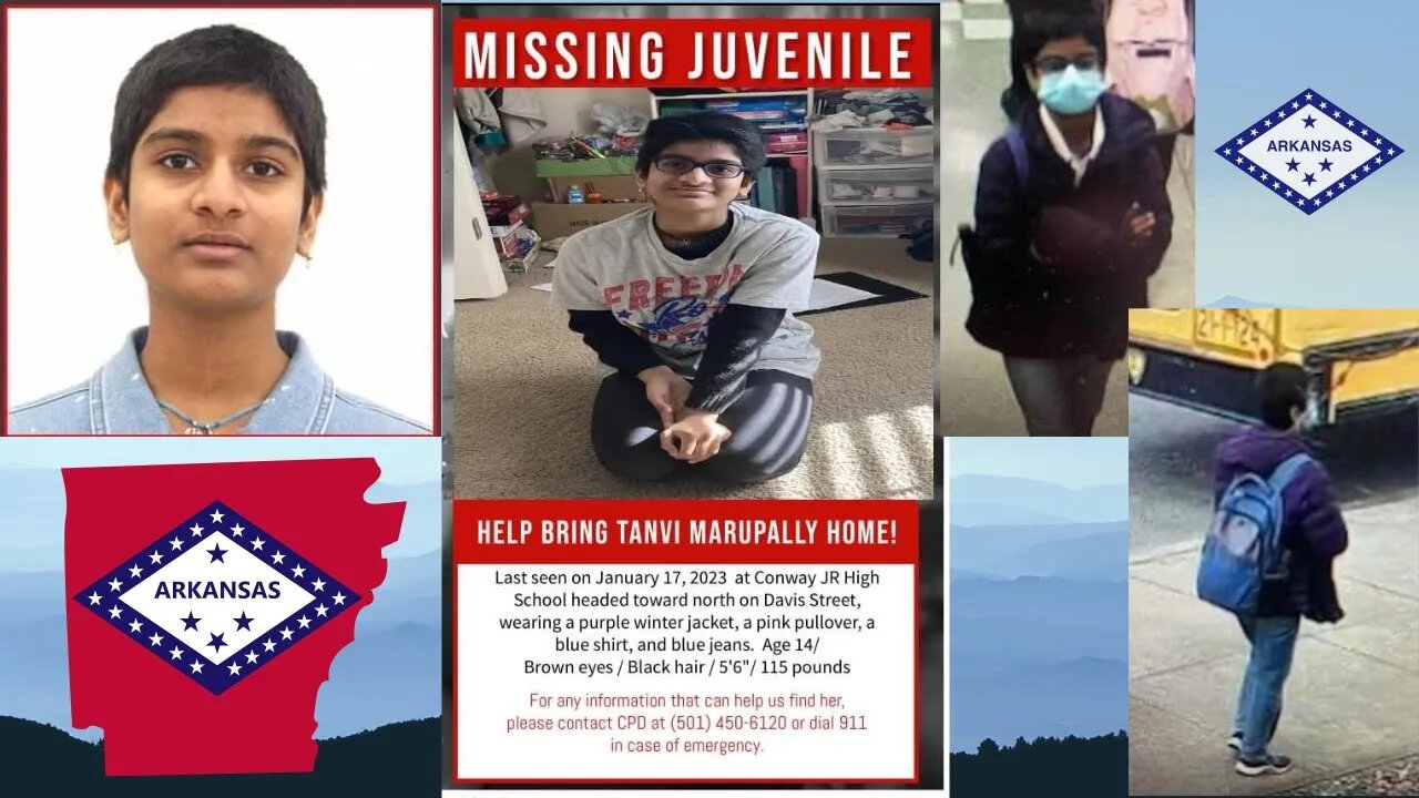 Tanvi Marupally: Missing Conway Arkansas