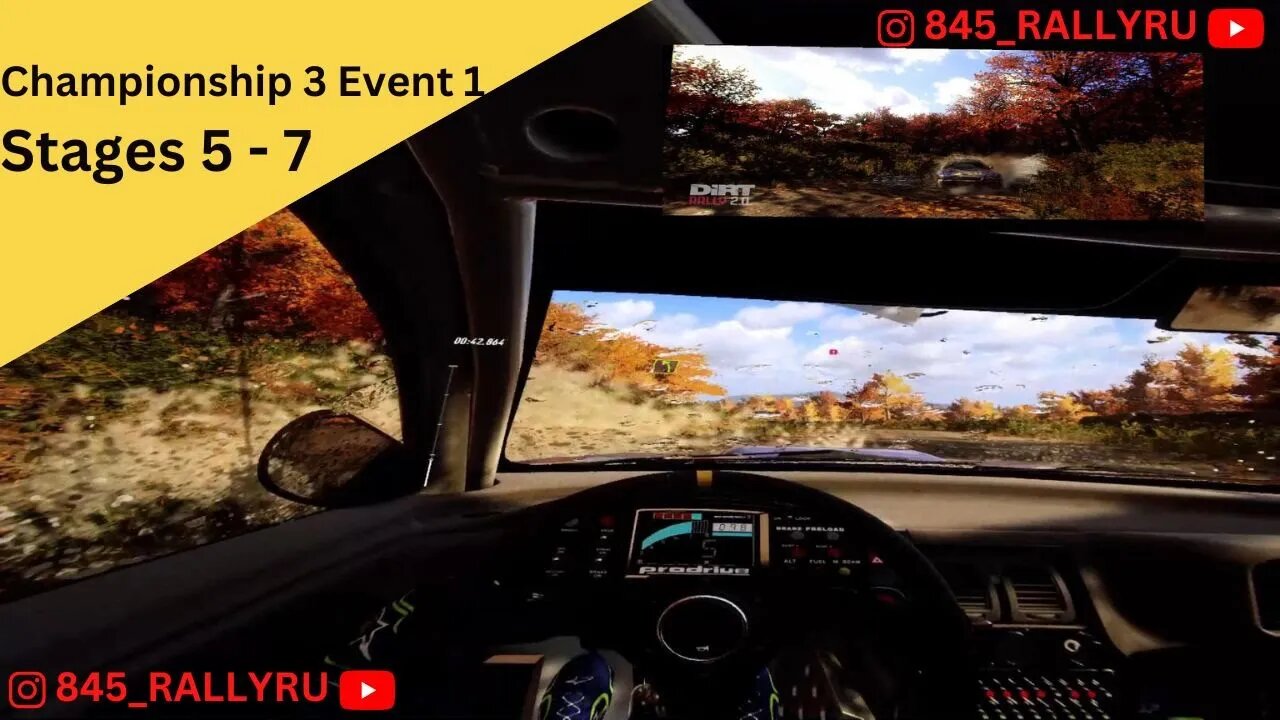 DiRT RALLY 2.0 845 Subie C3 E1 S5-7