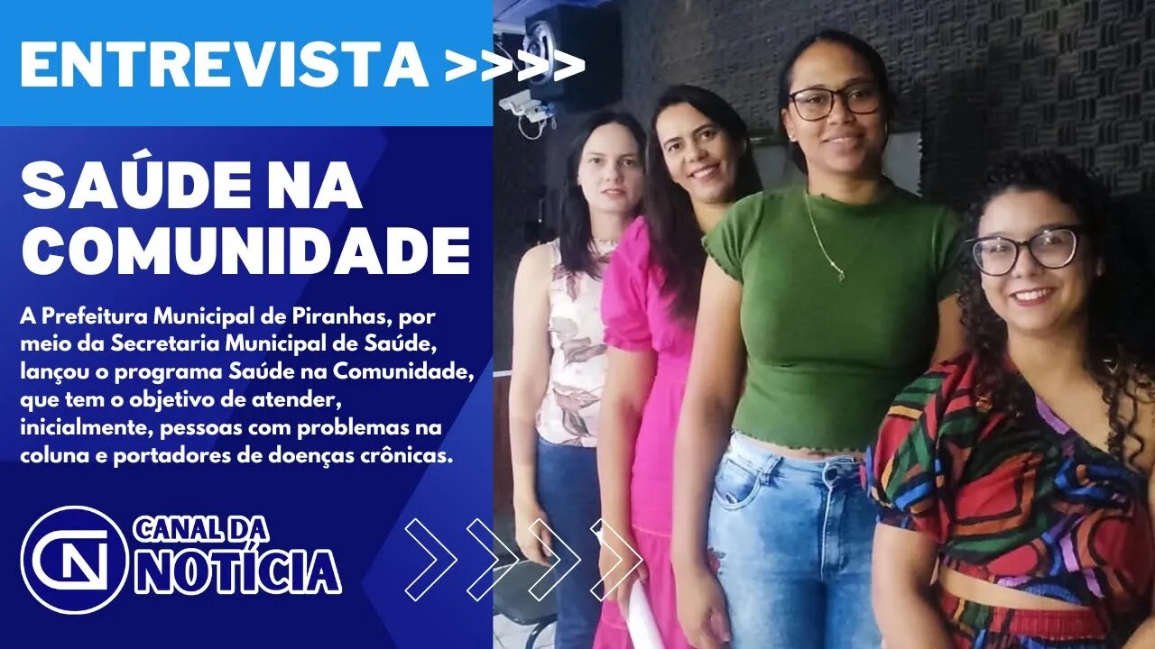PREFEITURA DE PIRANHAS CRIA PROGRAMA PARA PESSOAS COM PROBLEMAS NA COLUNA E DOENÇAS CRONICAS