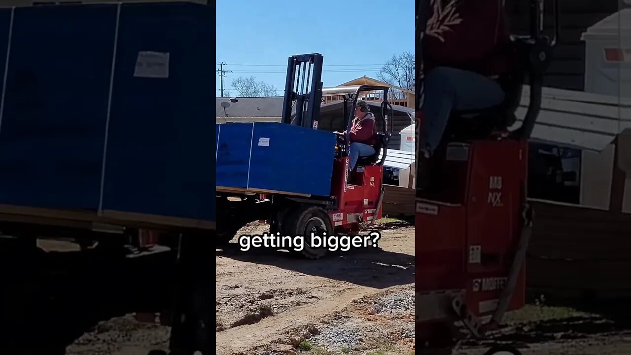 Remodel | Lots of Materials Being Delivered