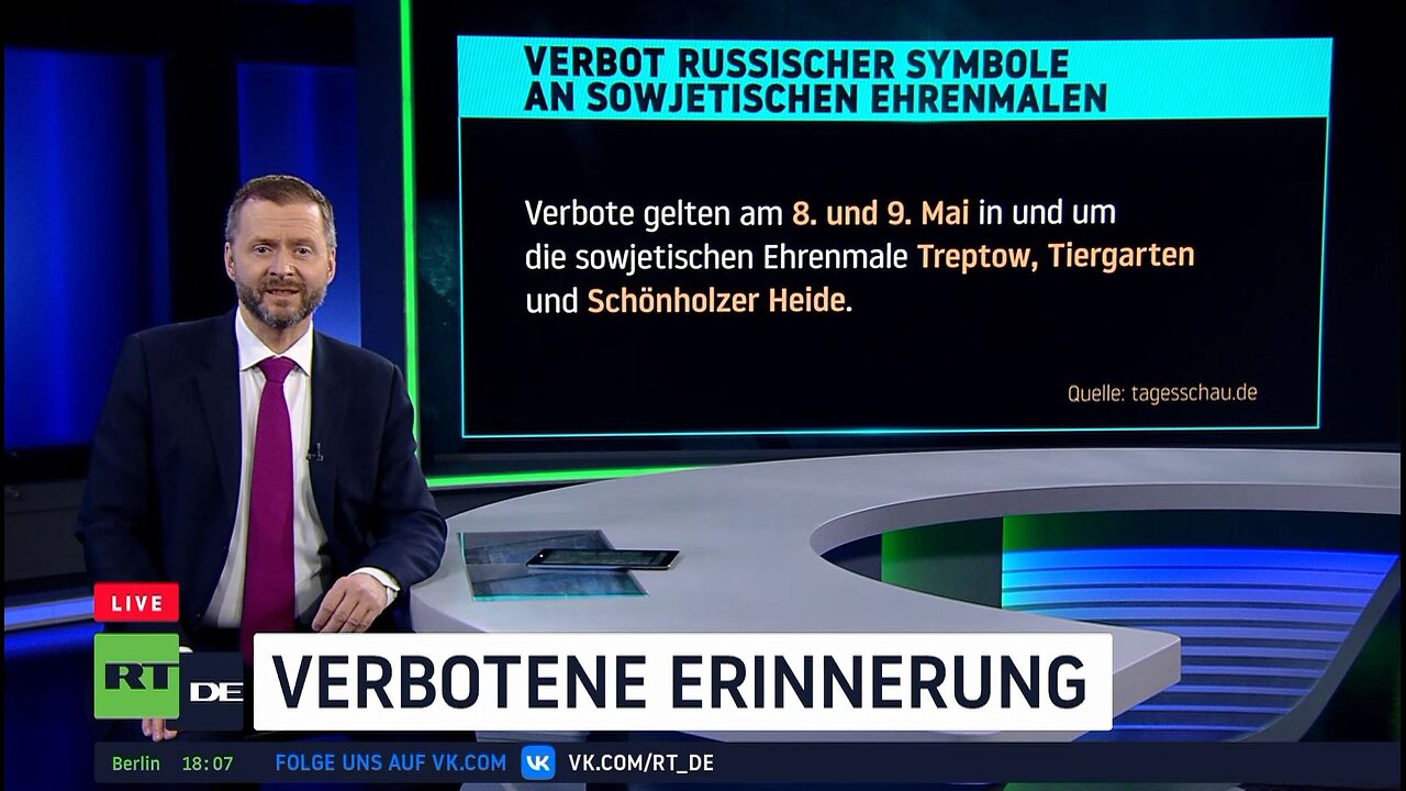 "Im Widerspruch zur Nachkriegsversöhnung" – Russland kritisiert Berliner Maßnahmen am 8. und 9. Mai