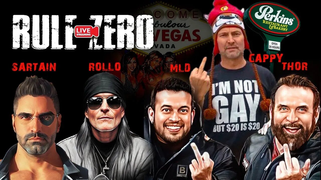 RULE ZERO RED PILL VEGAS! LIVE!