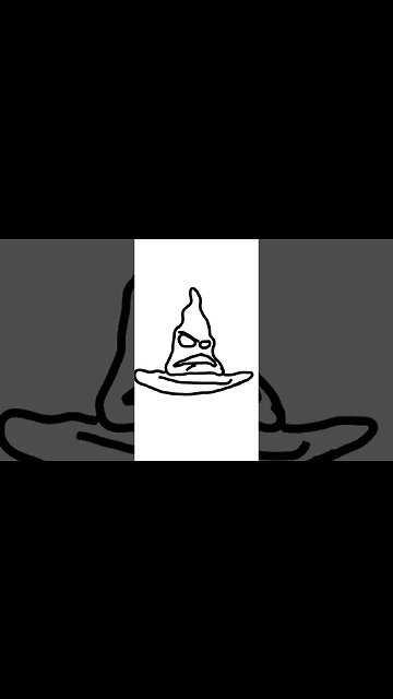 Drawing Sorting Ceremony Hat from Hogwarts Legacy #hogwartslegacy #drawing