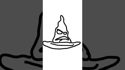 Drawing Sorting Ceremony Hat from Hogwarts Legacy #hogwartslegacy #drawing