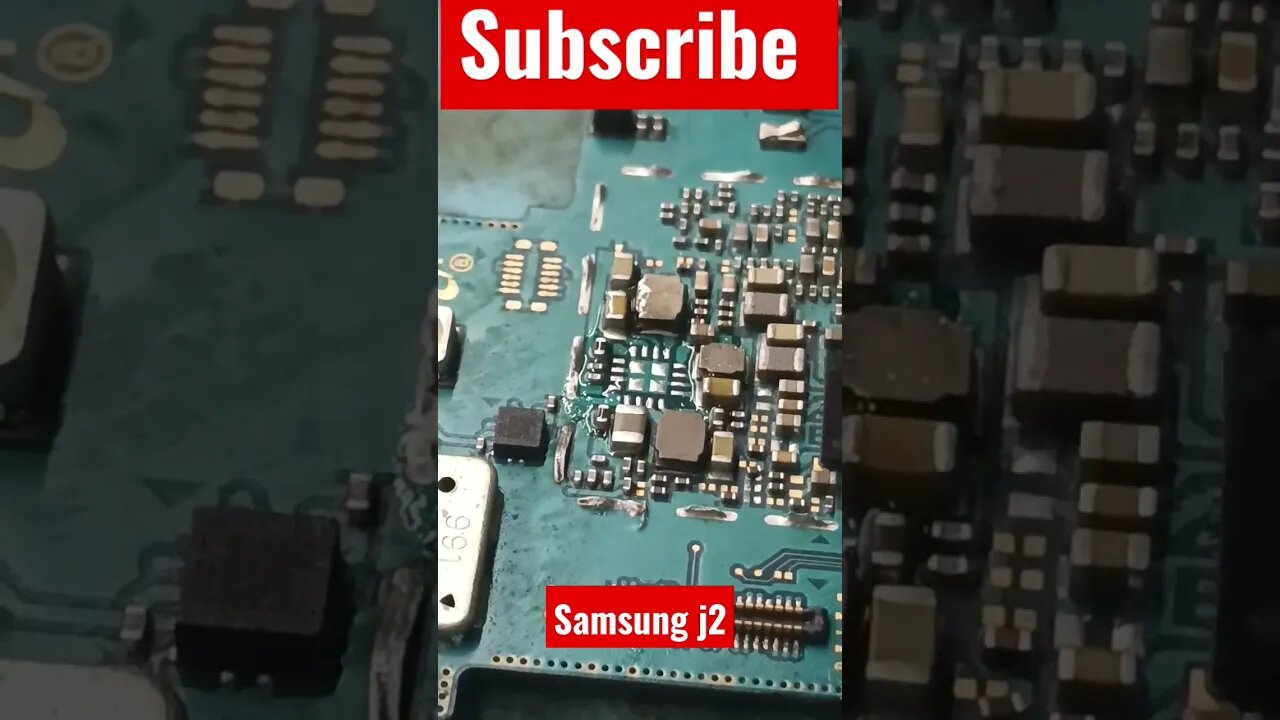 how to remove Samsung J2 LCD light IC #trending #youtube #short