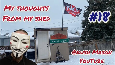 My thoughts from my shed #18 #live