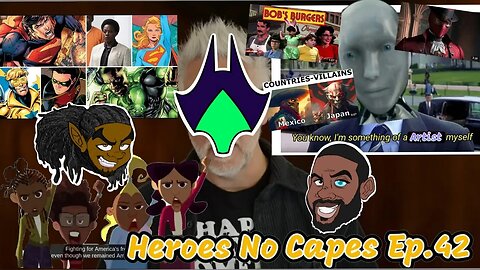 Heroes No Capes Ep.42: A.I. Art, Proud Reparations and DC Reboots...Oh My