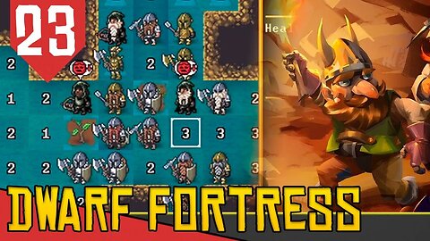 Gigantes, PORCOS, e Nadadores - Dwarf Fortress Nub #23 [Gameplay PT-BR]