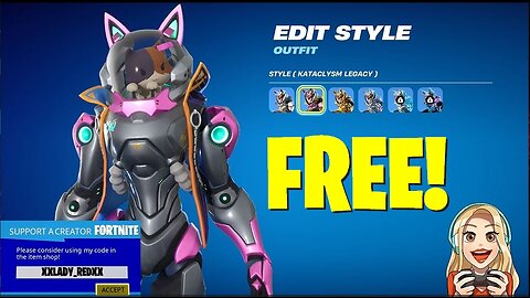 FREE | Katt Kataclysm Legacy Style-Fortnite