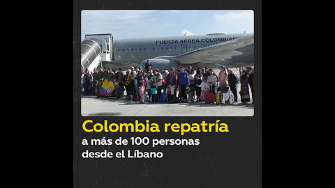 Más de 100 colombianos regresan desde el Líbano en un vuelo de repatriación