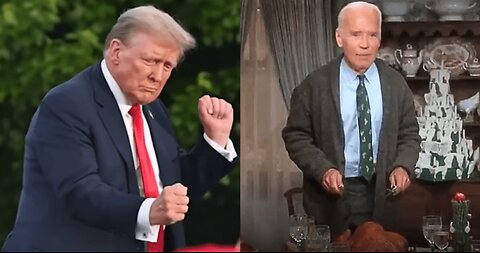 Trump Roasts Biden and Democrats With ‘Christmas Vacation’ Thanksgiving Parody