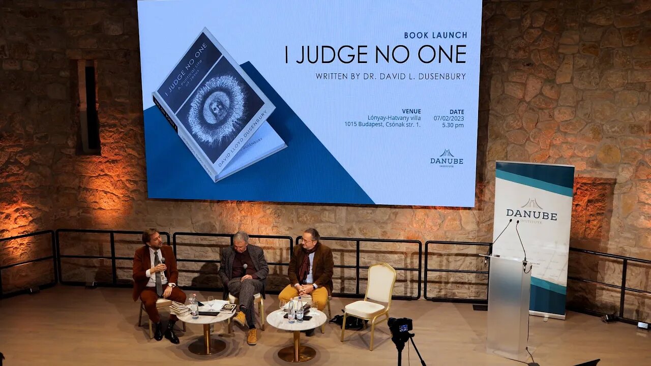 Book Launch: I Judge No One - A Political Life Of Jesus, written by David L. Dusenbury