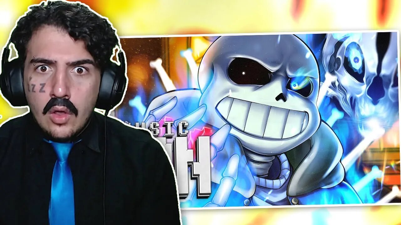 PASTOR REACT Julgamento Final | Sans (Undertale) |REMASTERED| Papyrus Da Batata